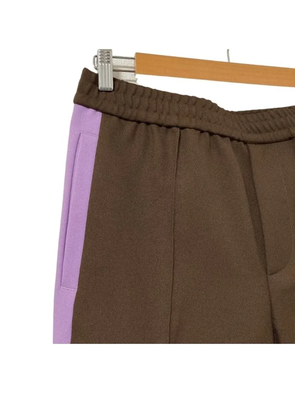 Gucci Fluid Drill Pants Brown Sweatshirt Jersey Spring Summer Fall Winter 48